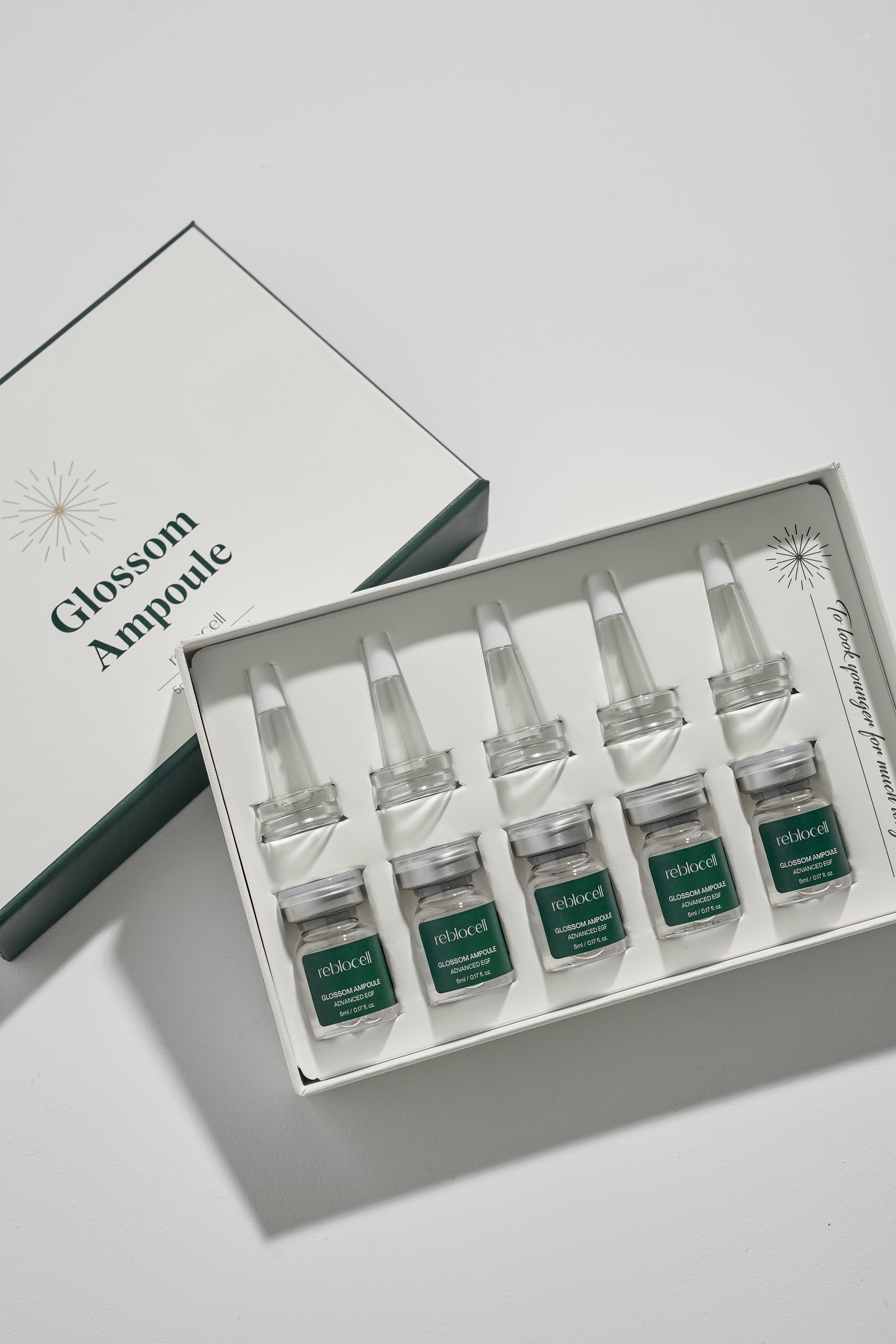 Glossom Ampoule EGF 4ppm 5ml x 5