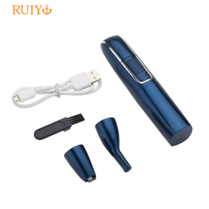 Home Cordless Rechargeable IPX4 Nose Ear and Eyebrow Hair Trimmer 3 in 1