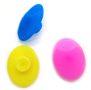 Hot Sale Soft Waterproof Private Label Mini Silicone Facial Cleansing Brush