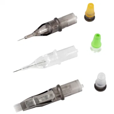 Hot Sales Sterilized OEM Safety Membrane Makeup Microblading Body Art Tattoo Needle Cartridge