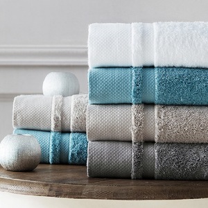 Hotel Supplies Offer 100% Cotton Bath And Cuetomized Bathroom Bar Set Towel