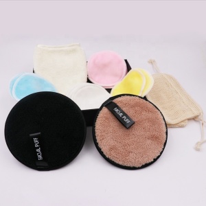 Microfiber Organic Cotton Cleaning Make up/Makeup Remover Pads Gift Box, Reusable Bamboo Makeup Remover Pads