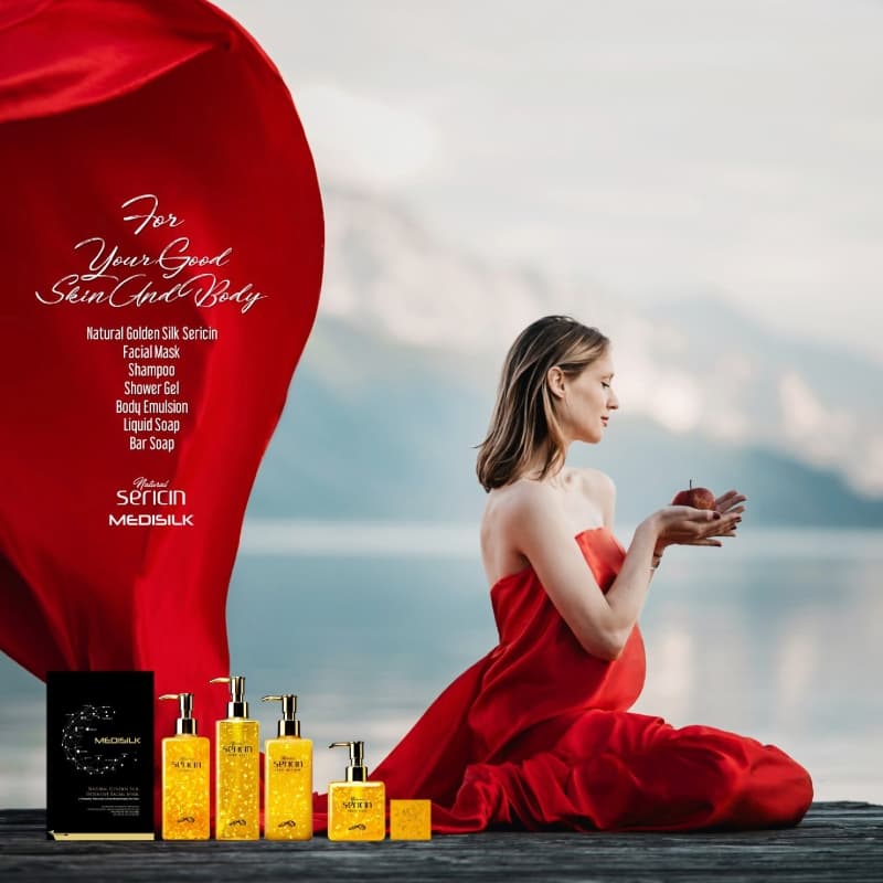 Natural Sericin Premium Soap Bar