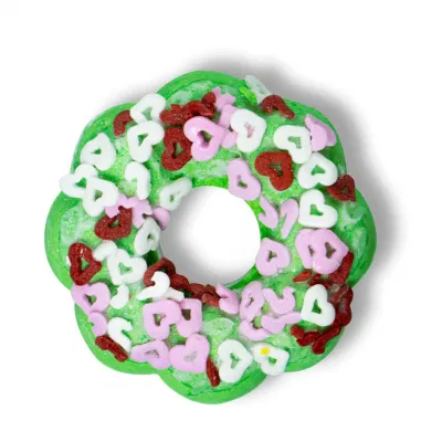 OEM Clean and Moisturizing Multicolor Cartoon Donut Set Bath Salt Ball
