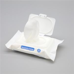 OEM Pre-Moistened Non Woven Flushable Medicated Hemorrhoid Wet Wipes with Witch Hazel and Aloe Vera