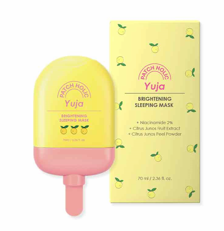 PATCHHOLIC YUJA BRIGHTENING SLEEPING MASK