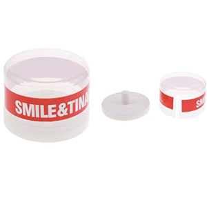 Portable  Container Plastic  Box for Salon Neck Strip Paper Roll holder case