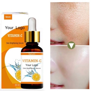 Powerful anti-wrinkle enriched anti-aging vitamin c facial face serum with for all skin types