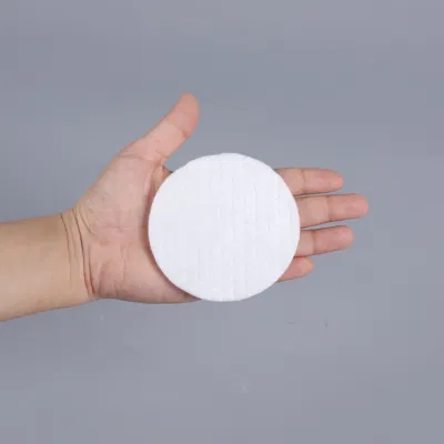 Round Cotton Pad with Different Patterns Circle Cotton Pads