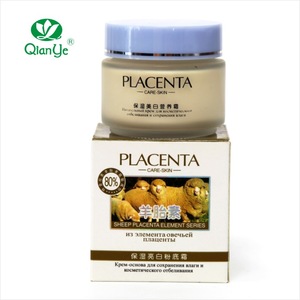 skin care sheep placenta face whitening cream lotion