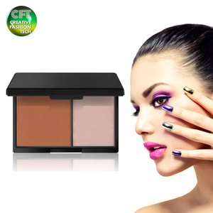 Skin whitening organic private label makeup powder foundation