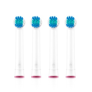 Soft brush cleaner compatible with oral electric replaceable toothbrush head
