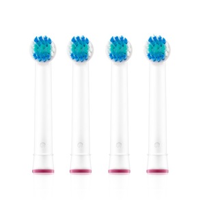Soft brush cleaner compatible with oral electric replaceable toothbrush head