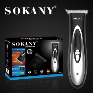 SOKANY barber hair trimmer electric clipper razor shaver beard trimmer men shaving machine cutting nose trimmer