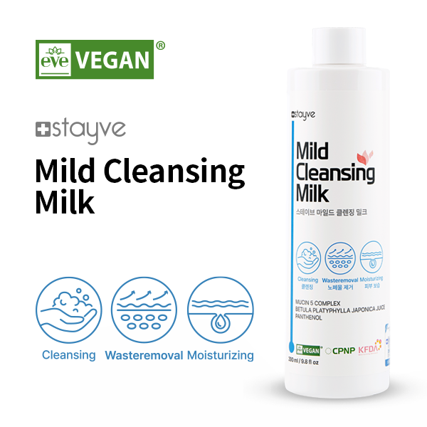 STAYVE MILD CLEANSING MILK (EVE VEGAN) 1 X 290ml