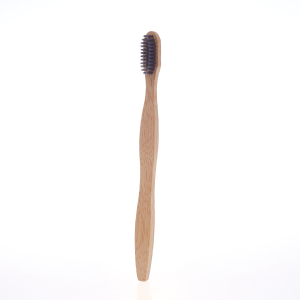 Wholesale 100% Biodegradable Natural Bambu Wood Handle Toothbrush Bamboo