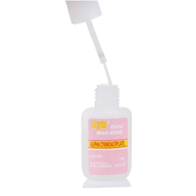 Wholesale 10g Manicure Glue with Brush Finger Nail Glue Press on Acrylic Nails Tips Adhesive Strong Nail Tip Glue