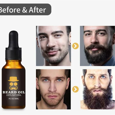 Wholesale Beard Enhancer Natural Beard Growth Liquid Hair Care Beard Nourishing Liquid Beard Oil