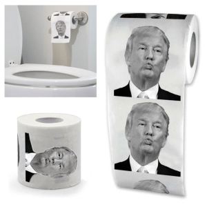 Wholesale Custom Printed Hilary Clinton / Donald Trump Toilet Paper Tissue Paper