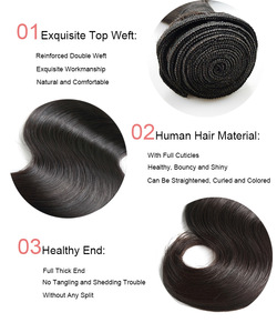 Wholesale Hair Bulk 1Kg/2Kg/3Kg Grade 10A Peruvian Body Wave Bundles