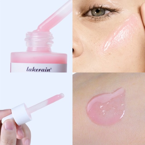 PDRN Pink Peptide Serum, Pink Glow Serum, Peptide Niacinamide Hydrating Moisturizing Firming,Uneven Skin Tone,Korean Skin Care