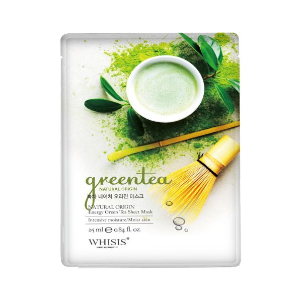 WHISIS Nature Origin Sheet Mask Green tea