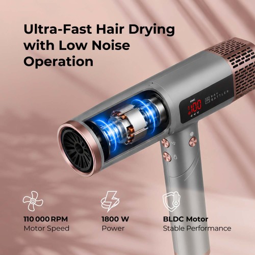 Ray Battler RB 0910 High-Speed Hair Dryer 1800W with Ionic Function