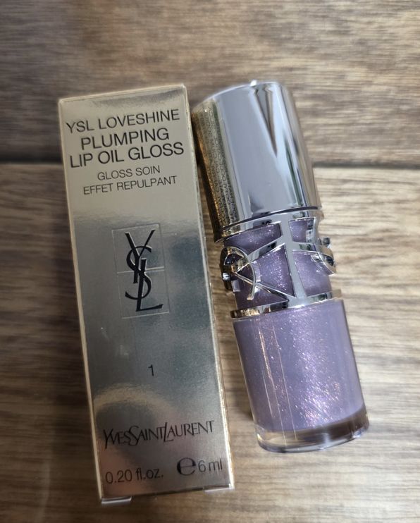 Ysl Loveshine Plumping Lip Oil Gloss 1 Thunder Stealer