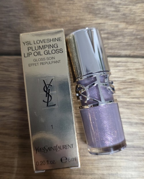 Ysl Loveshine Plumping Lip Oil Gloss 1 Thunder Stealer