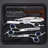 Professional Hair Cutting Scissors for men and women 10 Pieces Hair Scissors kit for Haircut Hair Shears for Home and Salon