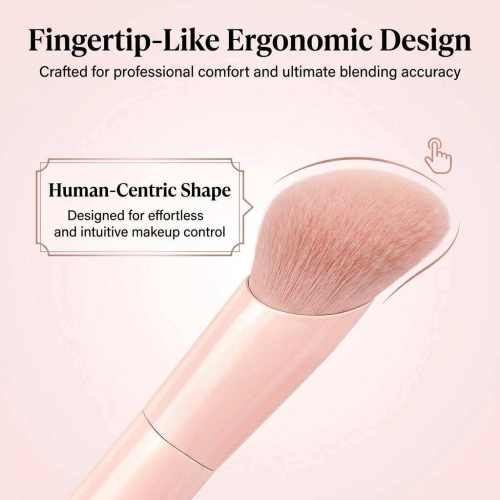 Professional 6 Pcs Double-Ended Makeup Brush Set Soft Vegan Bristles Travel Private Label Cosmetic Tools Brushes Makeup Set