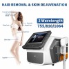 2023 New Design Laser Ladder 755 810 1064 IPL 3 wavelength diode hair removal laser laser