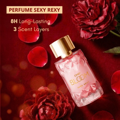 Attractive Long Lasting Spray Female Floral Perfume Eau De Parfum CINDY BLOOM-Sexy Rexy (50ml) 36-Month Shelf Life Daily Use