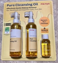 Manyo Pure Cleansing Oil 3 PC Set 6.7 oz + 1.8 pz