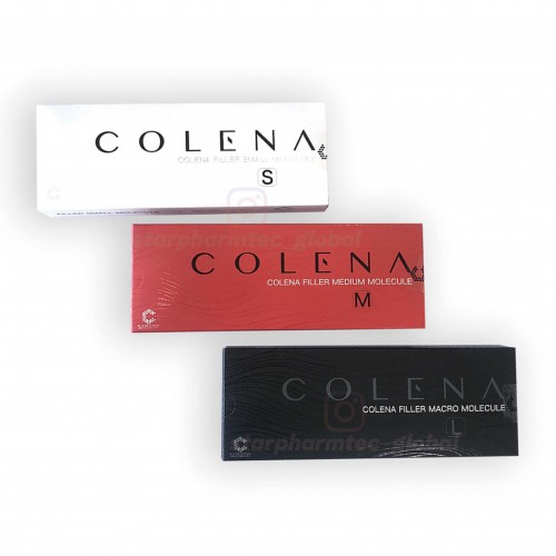 COLENA S M L HA Dermal Filler 1.1mL x 1 syringe / box Lido caine 0.3% HA 24mg/mL