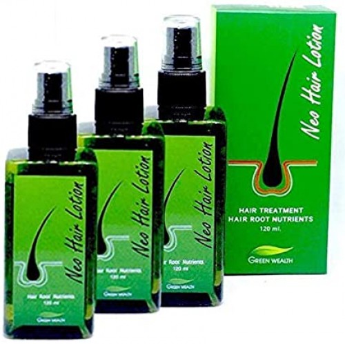 NEO Hair Lotion Longer Root Treatment Nutrients Longer Hair Thai Herbal 3X