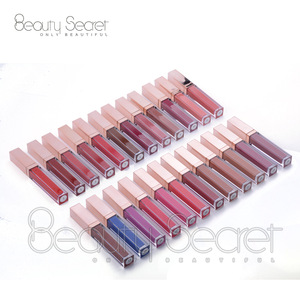 2019 Currenty Hot Selling Good Quality Private Label DIY no Logo Matte Liquid Lipstick Waterproof Wholesale