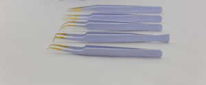 3D/5D/6D Rounded L Shape Volume Pick Up eyelash extension Tweezers