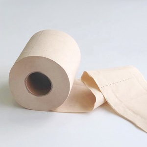 3Ply  Unbleached Sanitary Bamboo Pulp Toilet Paper Roll toilet tissue paper With Cheap Price