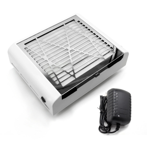 40W Electric Nail Suction Dust Collector for Collecting Nail Polishing Dust with No-spilling Filter