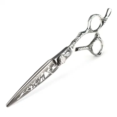 7inch Hairdressing Fashion Design Beauty Barber Scissors Damascus Pattern Scissor