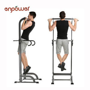 Adjustable Indoor Home Chin Up Machine power tower gym equipment