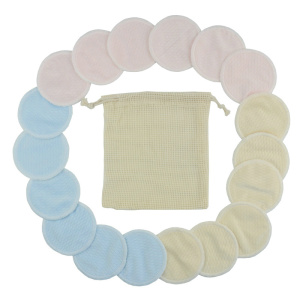 Amazon Supplier Washable Cotton Reusable Makeup Remover Bamboo Pads