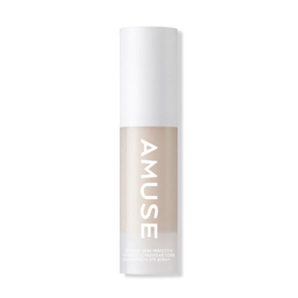 (AMUSE) Ceramic Skin Perfector Foundation Mini [1.5 Natural] 15ml