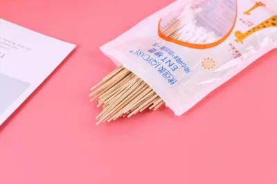 Bamboo Cotton Buds for Medical Sterilization with Customized ISO