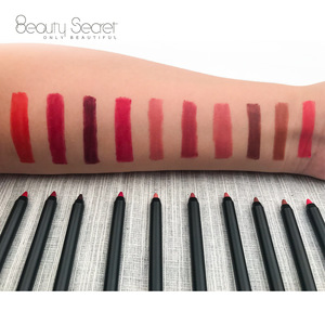 Beauty Secret No brand colorful  matte lipliner private label cosmetics lip liner