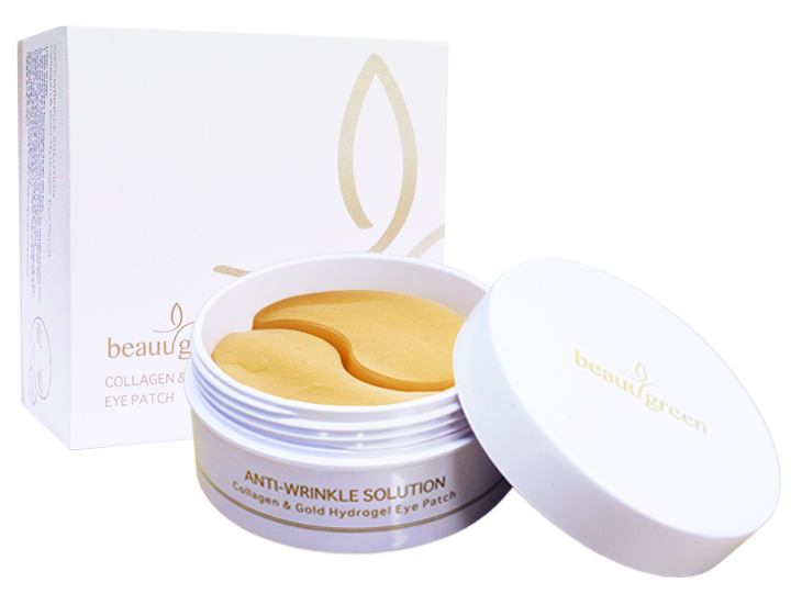 Beauugreen Collagen&amp;Gold Hydrogel Eye Patch (jar type) 90g/60pcs