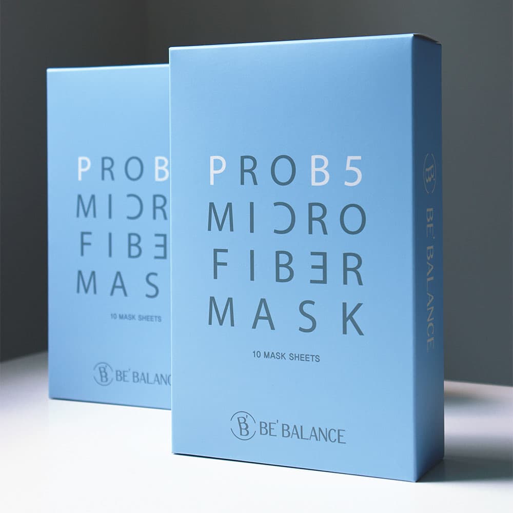 BEBALANCE PRO B5 MIRCO FIBER MASK (3 Step Mask for Restore and Moisturizing Care)