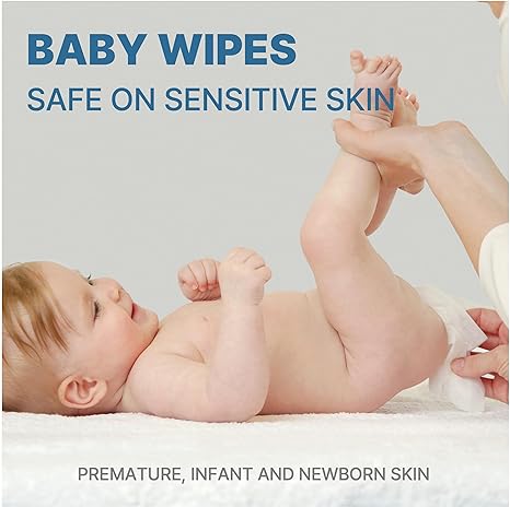 Bebesup Sensitive Wet Wipes, Embossed 80 Sheets With Cap (65GSM)