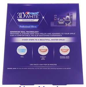 Crest 3d white teeth Whitestrips Professional effect 1 box 20 Pouches Original Oral Hygiene Teeth Whitening strips crest